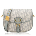 Dior Medium Oblique Jacquard Dior Bobby Bag - Grey