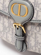 Dior Medium Oblique Jacquard Dior Bobby Bag - Grey