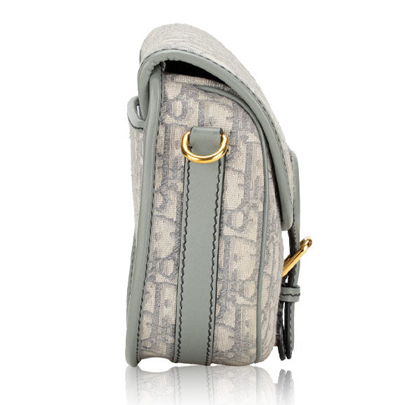 Dior Medium Oblique Jacquard Dior Bobby Bag - Grey