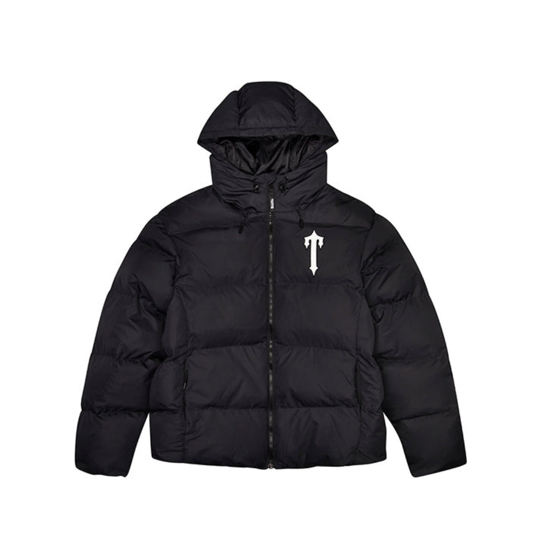 Trapstar Irongate Hooded Puffer Jacket - Black