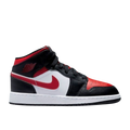 Air Jordan 1 Mid 'Black Fire Red' (GS)