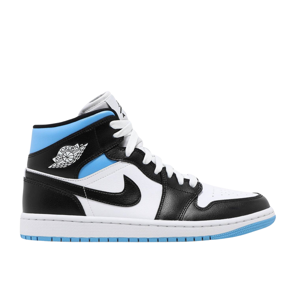 Air Jordan 1 Mid 'Black University Blue'