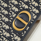 Dior 2-in-1 30 Oblique Jacquard Montaigne Pouch - Blue