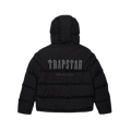 Trapstar Decoded Hooded Puffer Jacket 2.0 - Black