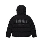 Trapstar Decoded Hooded Puffer Jacket 2.0 - Black