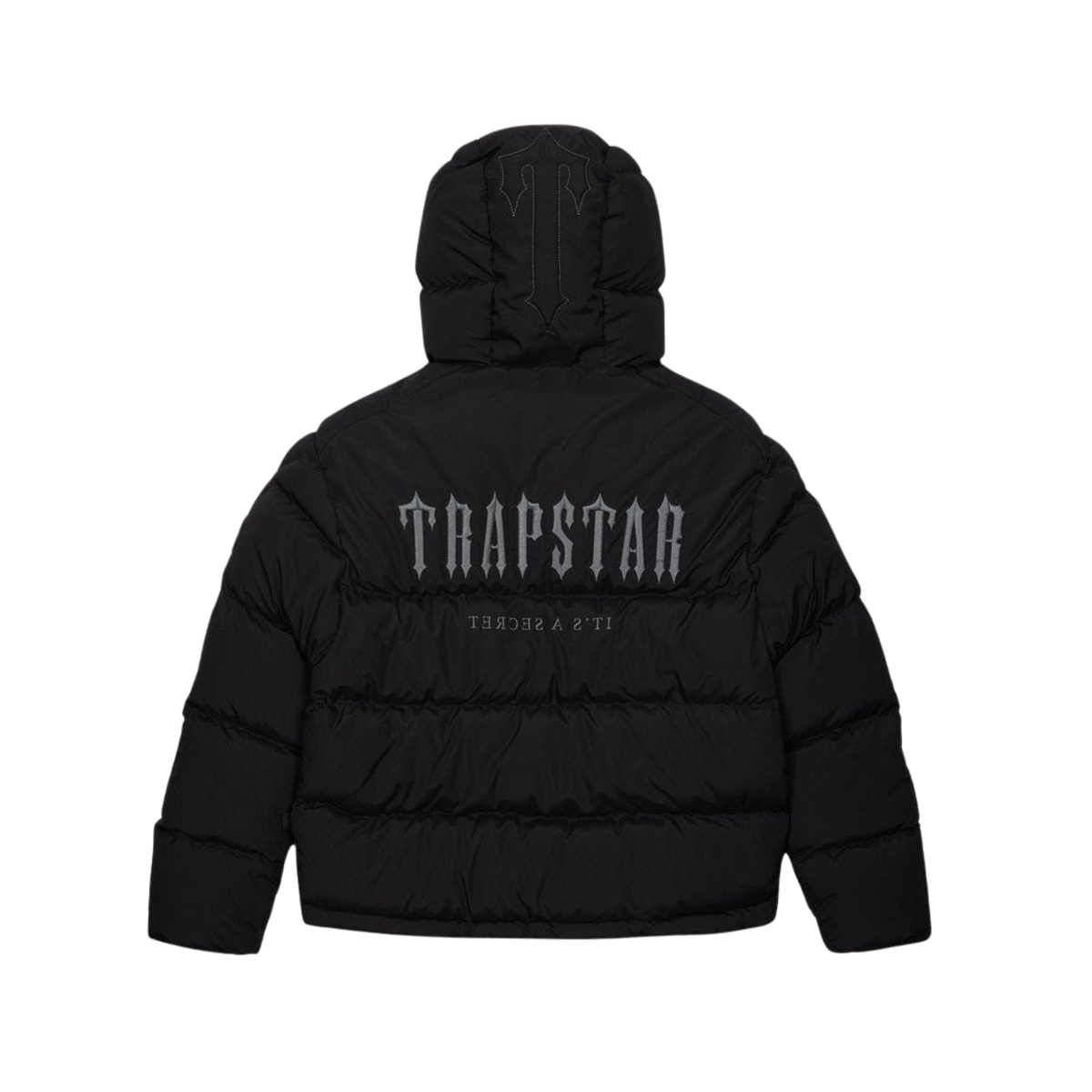 Trapstar Decoded Hooded Puffer Jacket 2.0 - Black