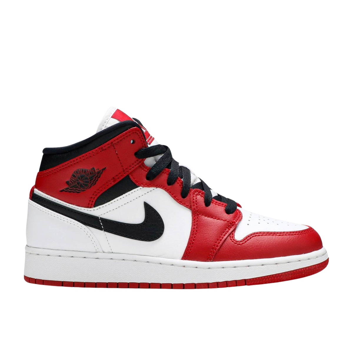 Air Jordan 1 Mid 'Chicago White Heel'