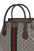 Gucci Signature GG Canvas Savoy Duffle Bag – Beige