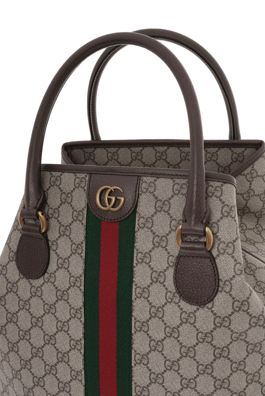 Gucci Signature GG Canvas Savoy Duffle Bag – Beige