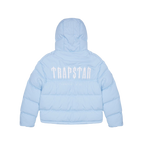 Trapstar Decoded Hooded Puffer Jacket 2.0 - Ice Blue