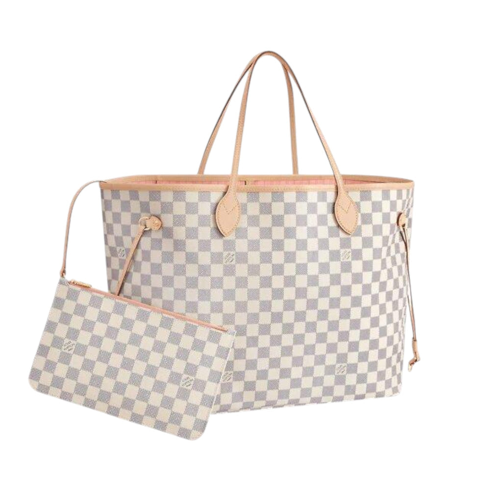 Louis Vuitton Neverfull GM Damier Azur Coated Canvas