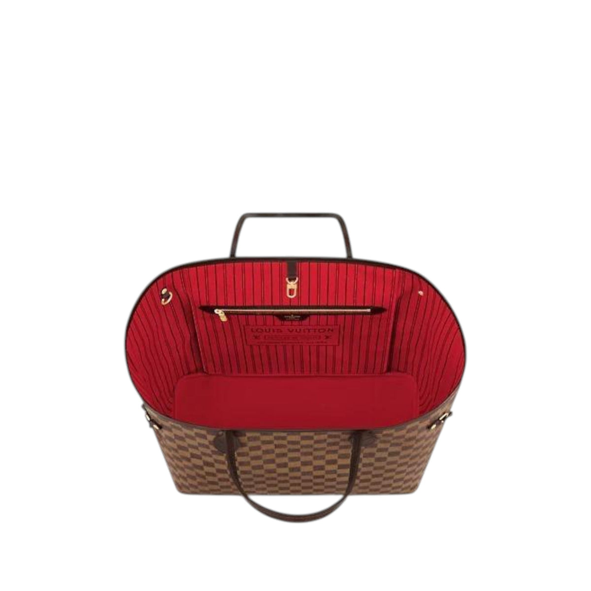 Louis Vuitton Neverfull GM Damier Ebene Coated Canvas