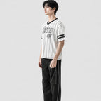 WTM Venom Graphic Jersey - V-Neck Cotton Streetwear Baseball Jersey