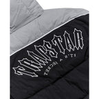 Trapstar Irongate Arch Piping Puffer Jacket - Black / Grey