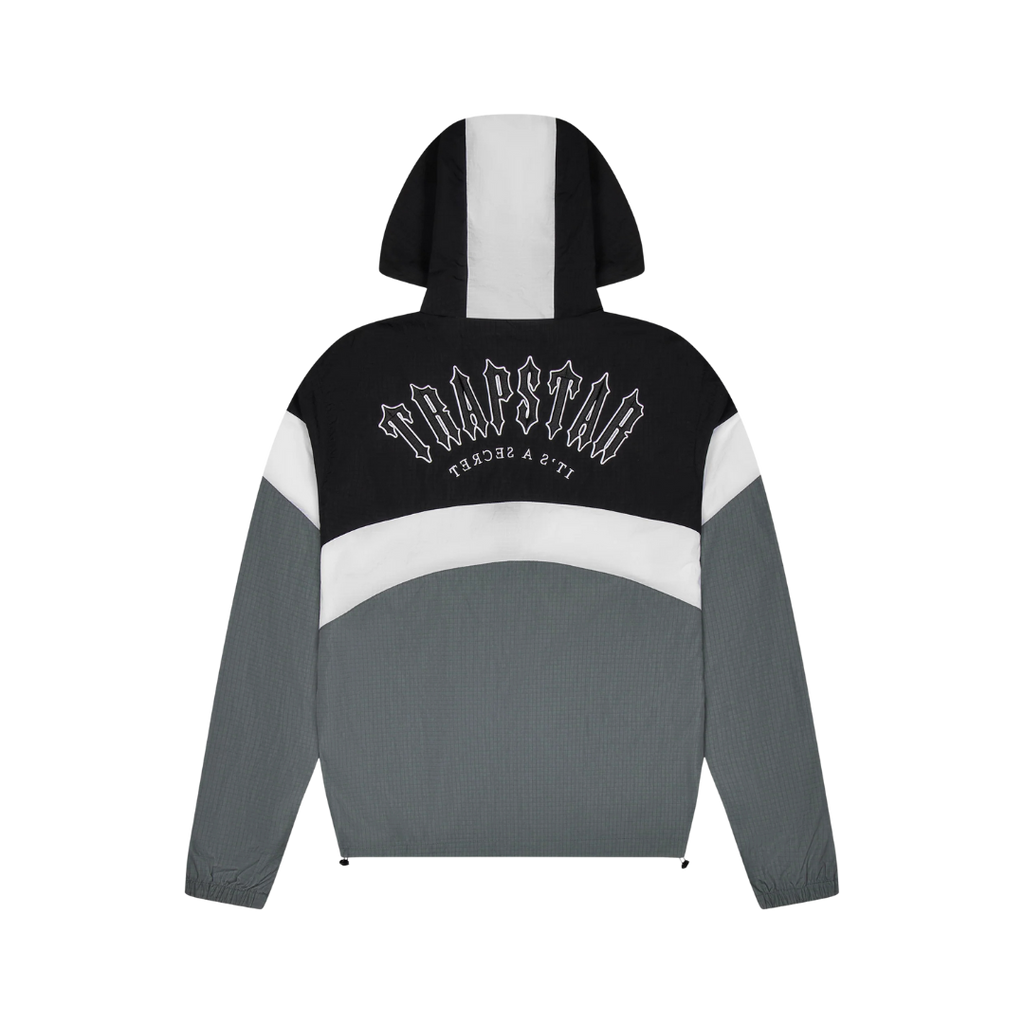 Trapstar Irongate Metal Badge Windbreaker Jacket - Black