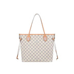 Louis Vuitton Neverfull MM Damier Azur Coated Canvas