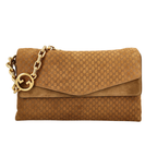 Gucci Large GG Chain Shoulder Bag – Brown