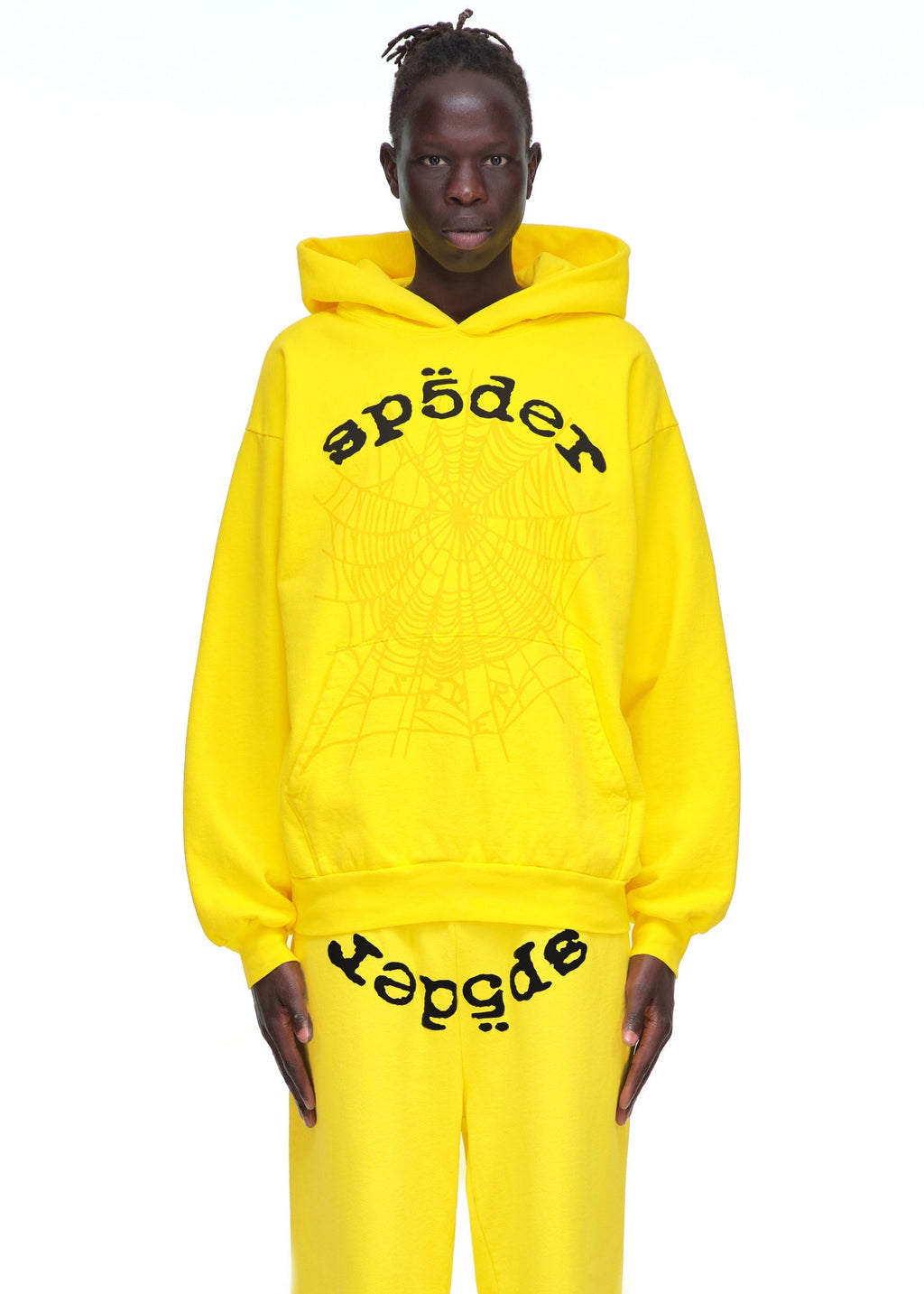 Sp5der Legacy Hoodie - Yellow