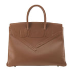 Hermes Shadow Birkin 35 Alezan Evercalf Leather