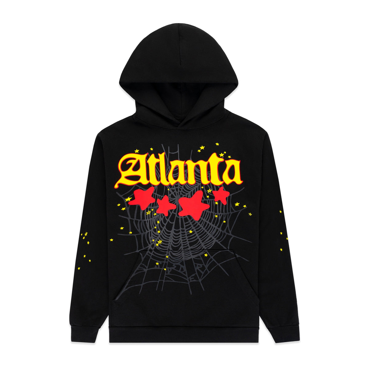 Sp5der Atlanta Hoodie - Black