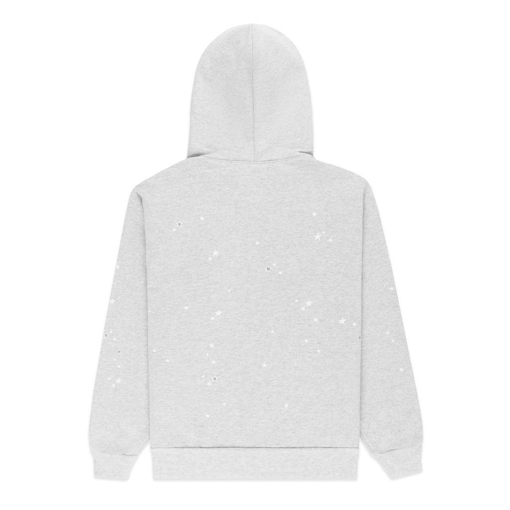 Sp5der Atlanta Full Zip Hoodie - Heather Grey