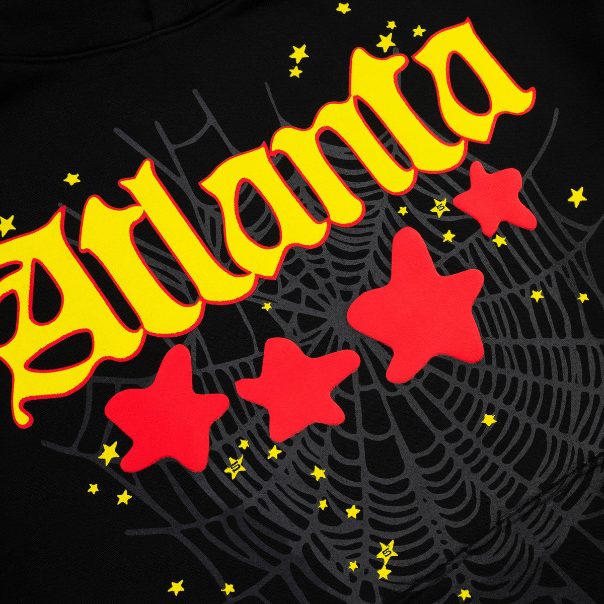 Sp5der Atlanta Hoodie - Black