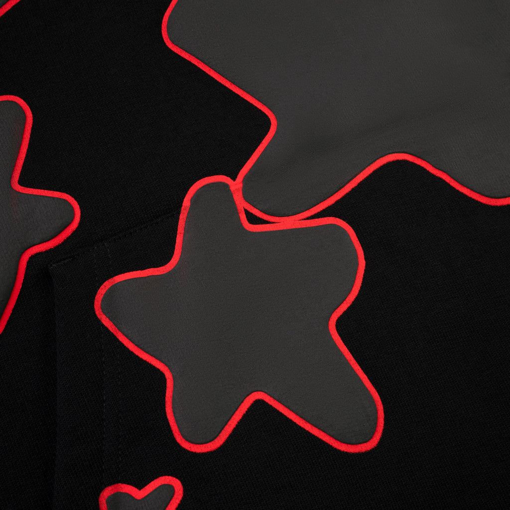 Sp5der Beluga Outline Hoodie - Black