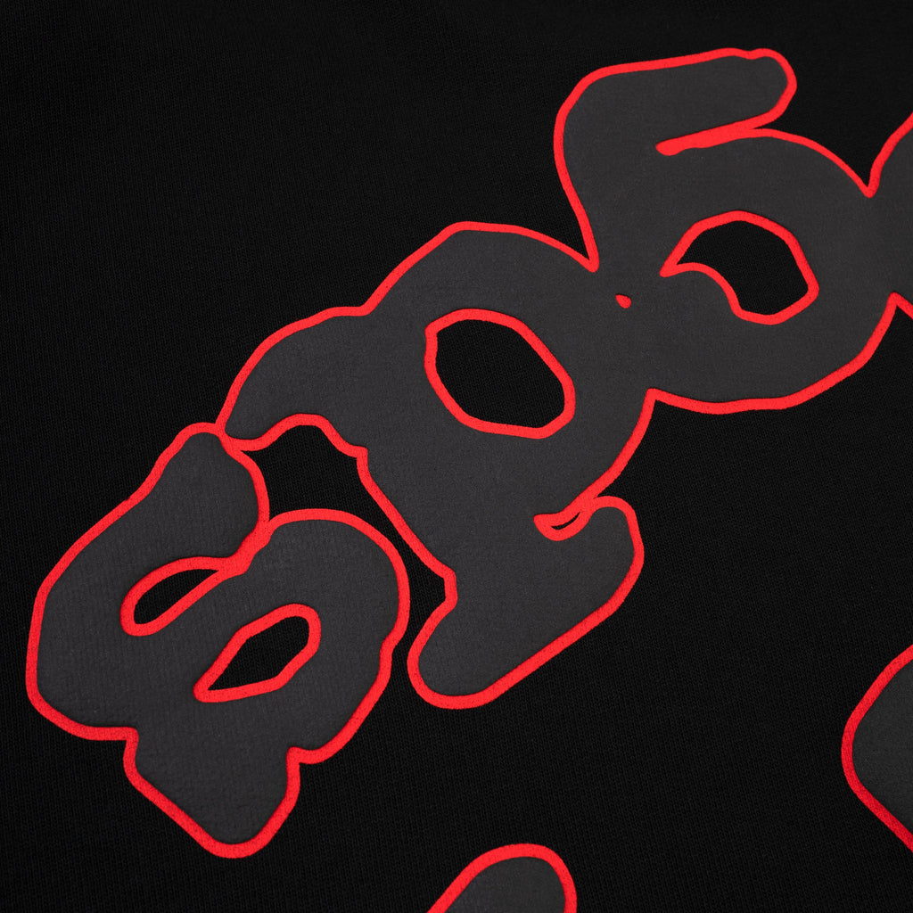 Sp5der Beluga Outline Hoodie - Black