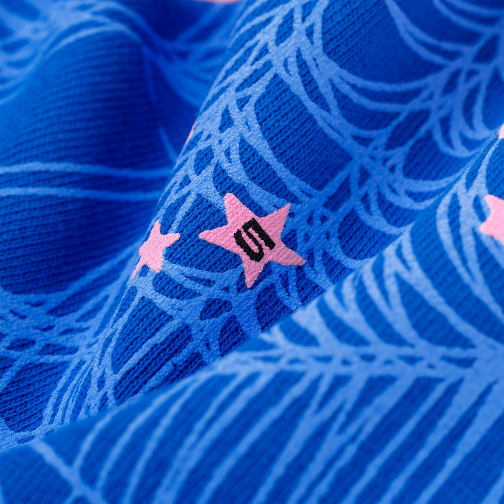 Sp5der Angel Number Hoodie - Blue