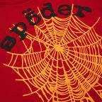 Sp5der Og Web V2 Hoodie - Red