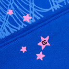 Sp5der Angel Number Hoodie - Blue