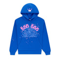 Sp5der Angel Number Hoodie - Blue