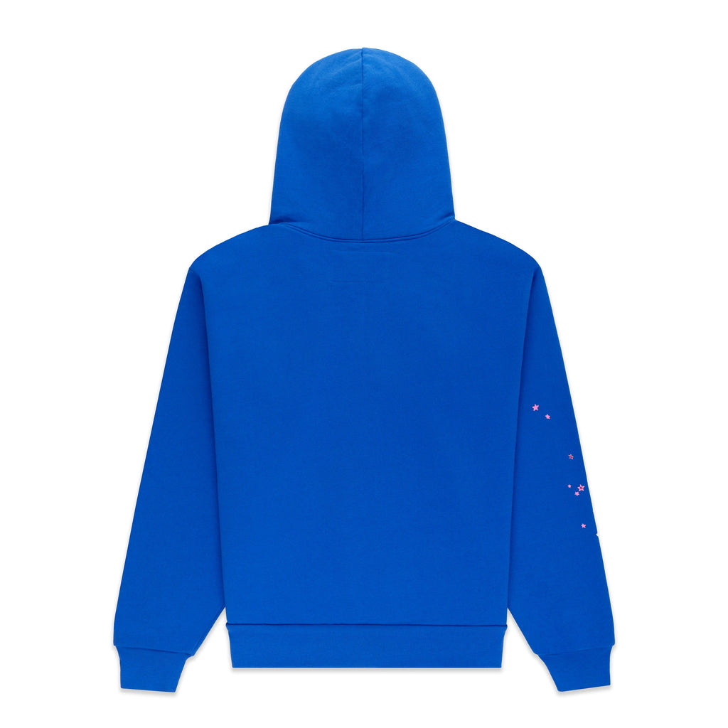 Sp5der Angel Number Hoodie - Blue