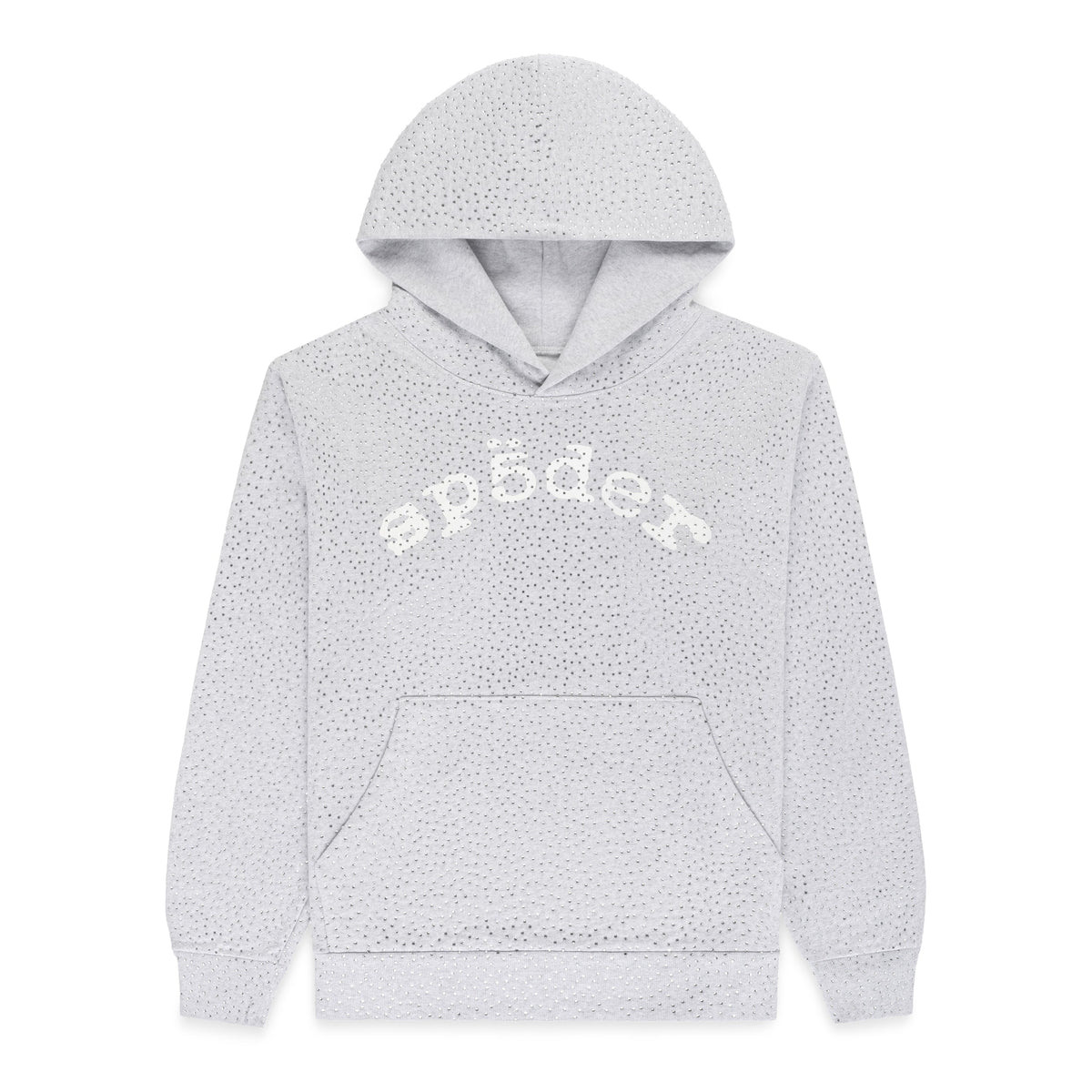 Sp5der Vvs Hoodie - Heather Grey