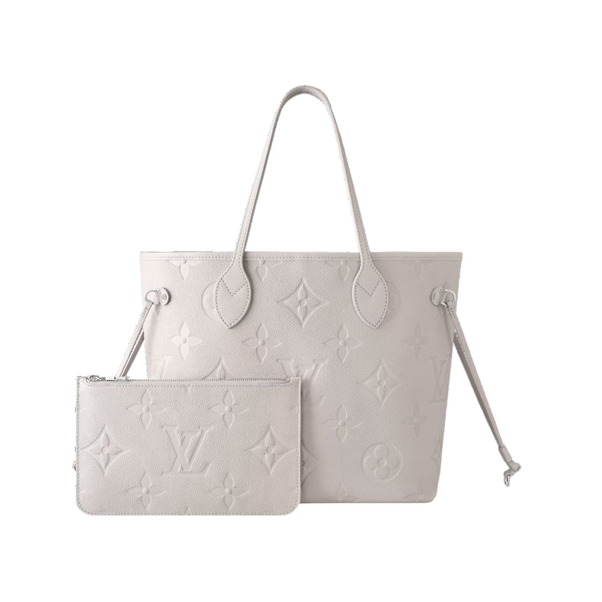 Louis Vuitton Neverfull MM Embossed Cowhide Leather