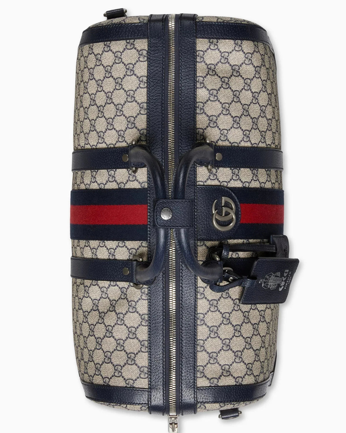 Gucci GG Supreme Canvas Small Savoy Duffle Bag – Beige