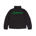 Trapstar Hyperdrive Puffer Jacket - Black / Green
