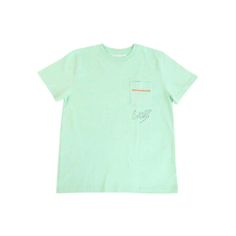 Chrome Hearts Green Graphic T-Shirt - 100% Cotton Crew Neck
