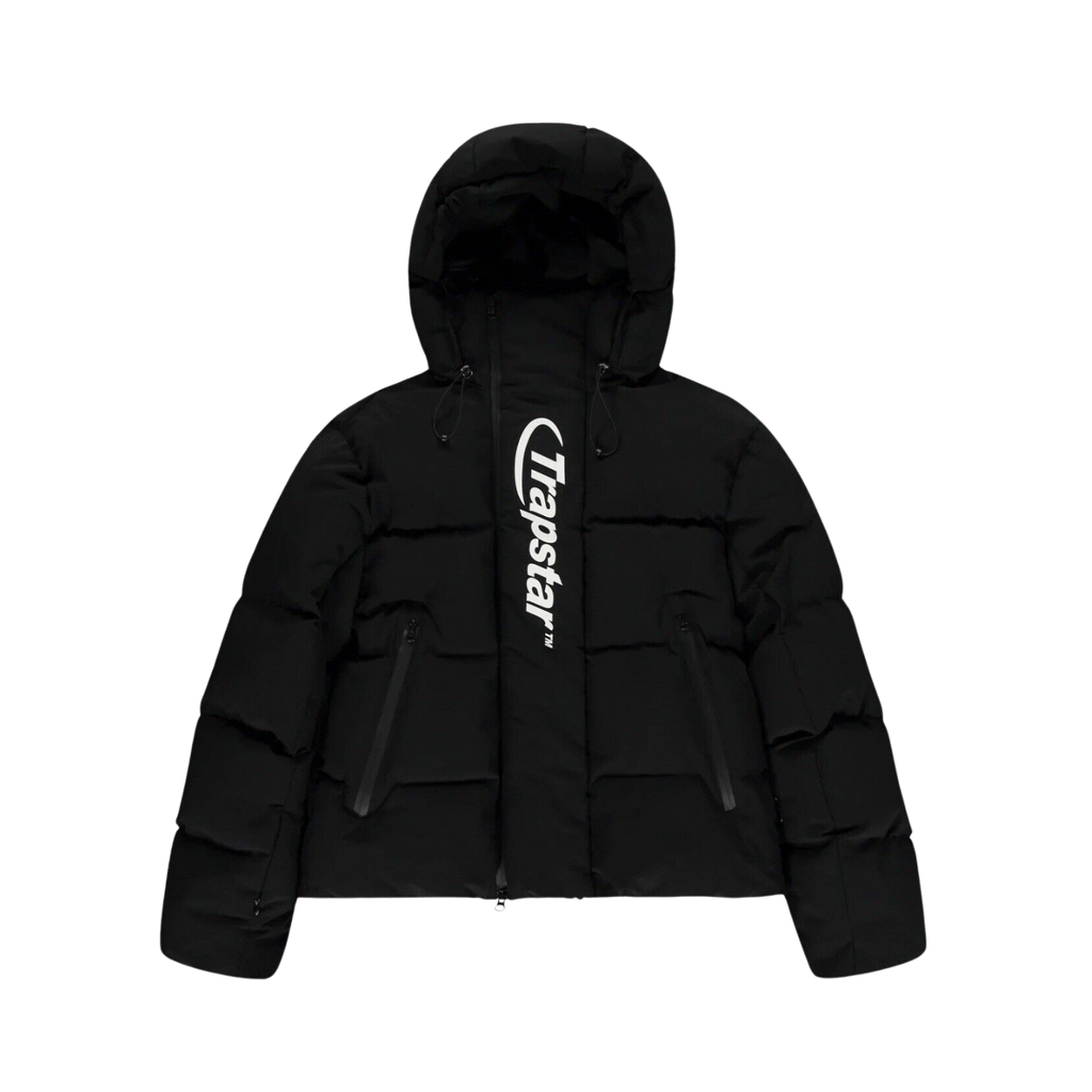 Trapstar Hyperdrive Technical Puffer Jacket - Black / White
