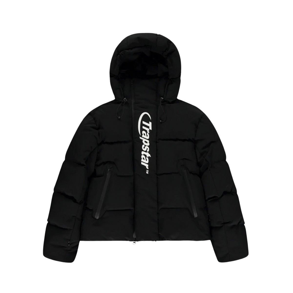 Trapstar Hyperdrive Technical Puffer Jacket - Black / White