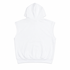 Sp5der Rhinestone Og Web Sleeveless Hoodie - Glacier
