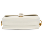 Dior Medium Bobby Calfskin Crossbody Bag - White
