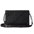 Gucci Jumbo GG Mini Leather Bag – Black