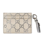 Gucci GG Coated Fabric Card Holder - Beige
