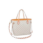 Louis Vuitton Neverfull MM Damier Azur Coated Canvas
