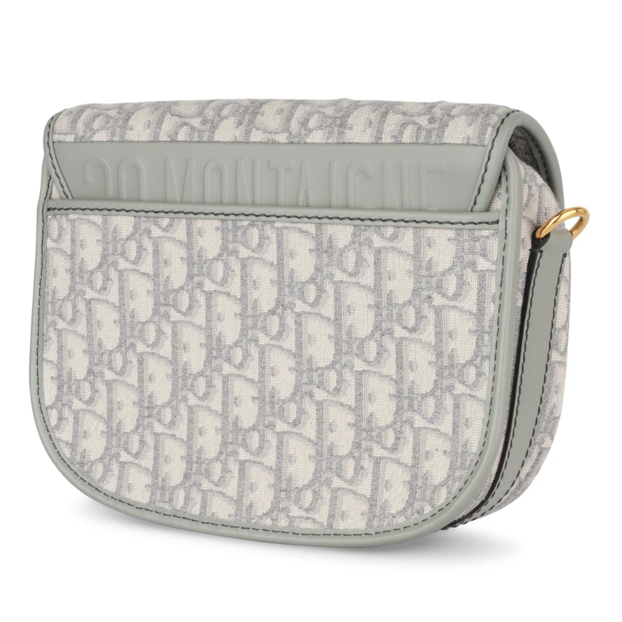 Dior Medium Oblique Jacquard Dior Bobby Bag - Grey