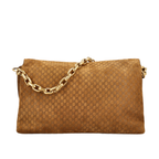 Gucci Large GG Chain Shoulder Bag – Brown