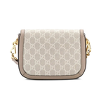 Gucci Horsebit 1955 Mini GG Crossbody Shoulder Bag – Beige