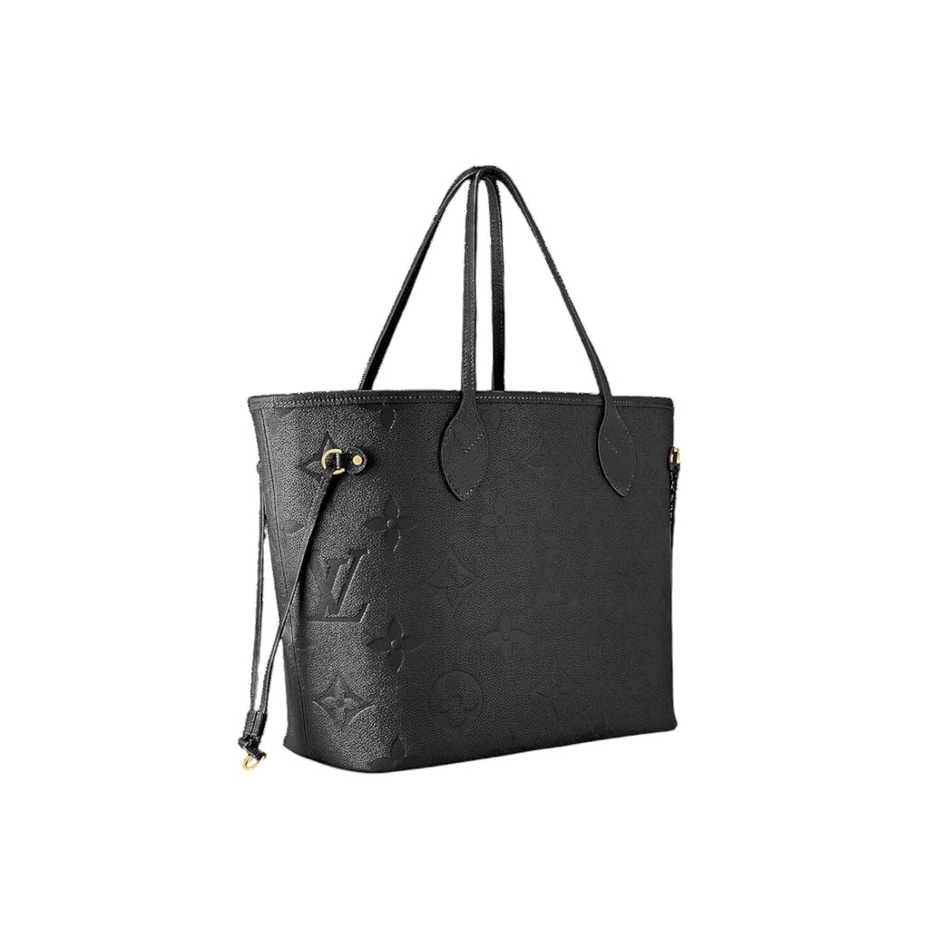 Louis Vuitton Neverfull MM Embossed Cowhide Leather