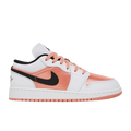 Air Jordan 1 Low 'White Light Madder Root' (GS)